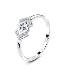 CZ Silver Ring NSR-3173